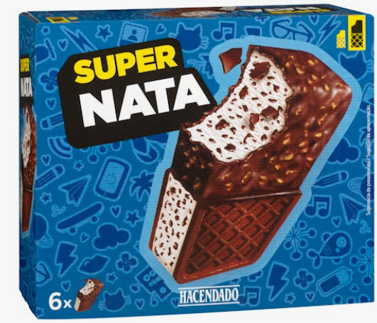 Caja de Sándwich de nata